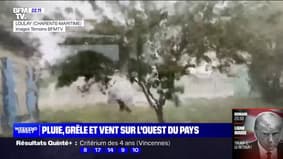 Pluie, grêle, tornade: l'ouest de la France frappé par les intempéries