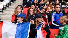 Des supporters des Bleues