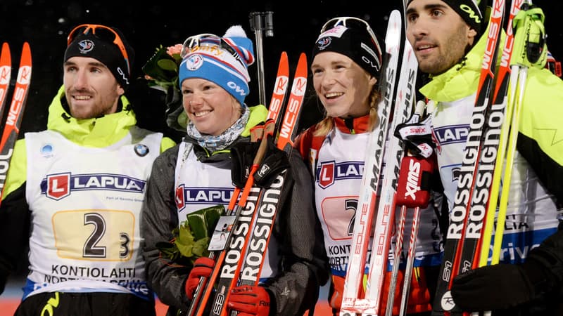 Mondiaux : Anaïs Bescond, Marie Dorin, Jean-Guillaume Béatrix et Martin Fourcade en argent