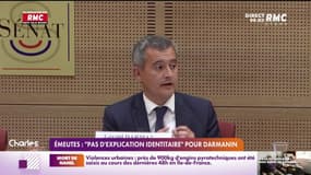 Emeutes: "Pas d'explication identitaire" pour Darmanin