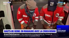 Hauts-de-Seine: en maraude avec la Croix-Rouge