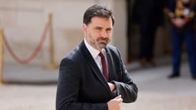 Laurent Saint-Martin, le 7 mai 2022, à l'Élysée