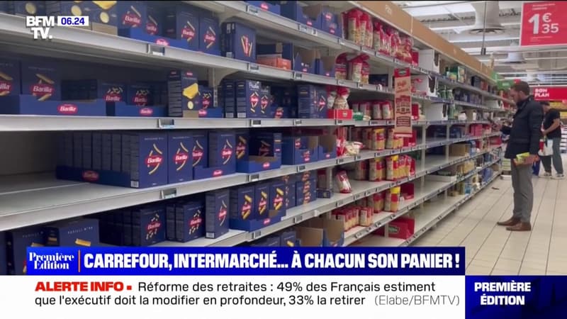 Carrefour, Intermarché... les grandes enseignes lancent leur panier anti-inflation