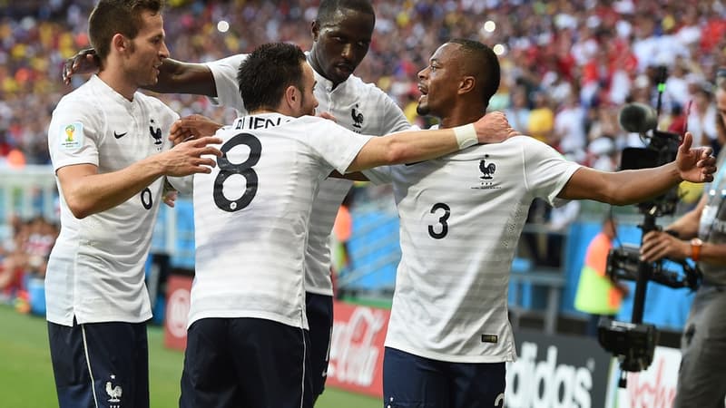 Les joueurs de l'équipe de France lors du Mondial