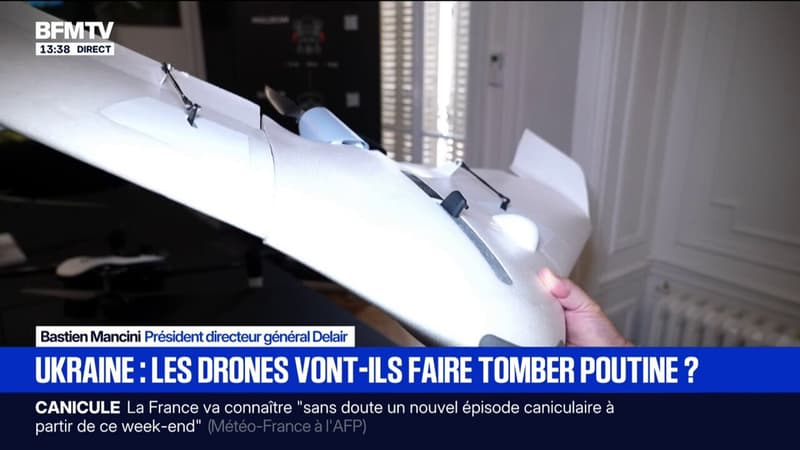 "Un fonctionnement très simple": ces drones français qui fragilisent Vladimir Poutine dans la guerre en Ukraine