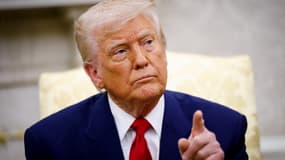 Le président américain Donald Trump le 7 avril 2025 à la Maison Blanche. 