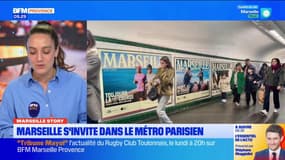 Marseille en hiver s'invite dans le métro parisien 