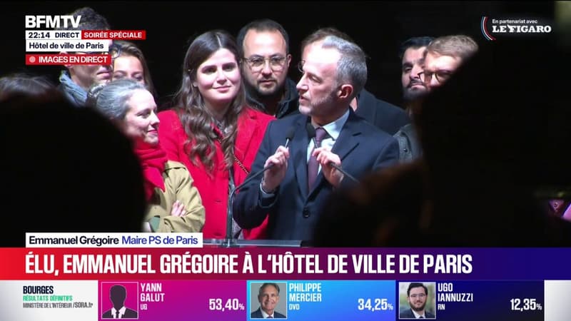 Municipales 2026 à Paris: "Je ne serai pas ici si elle ne m'avait pas donné ma chance", déclare Emmanuel Grégoire au sujet d'Anne Hidalgo