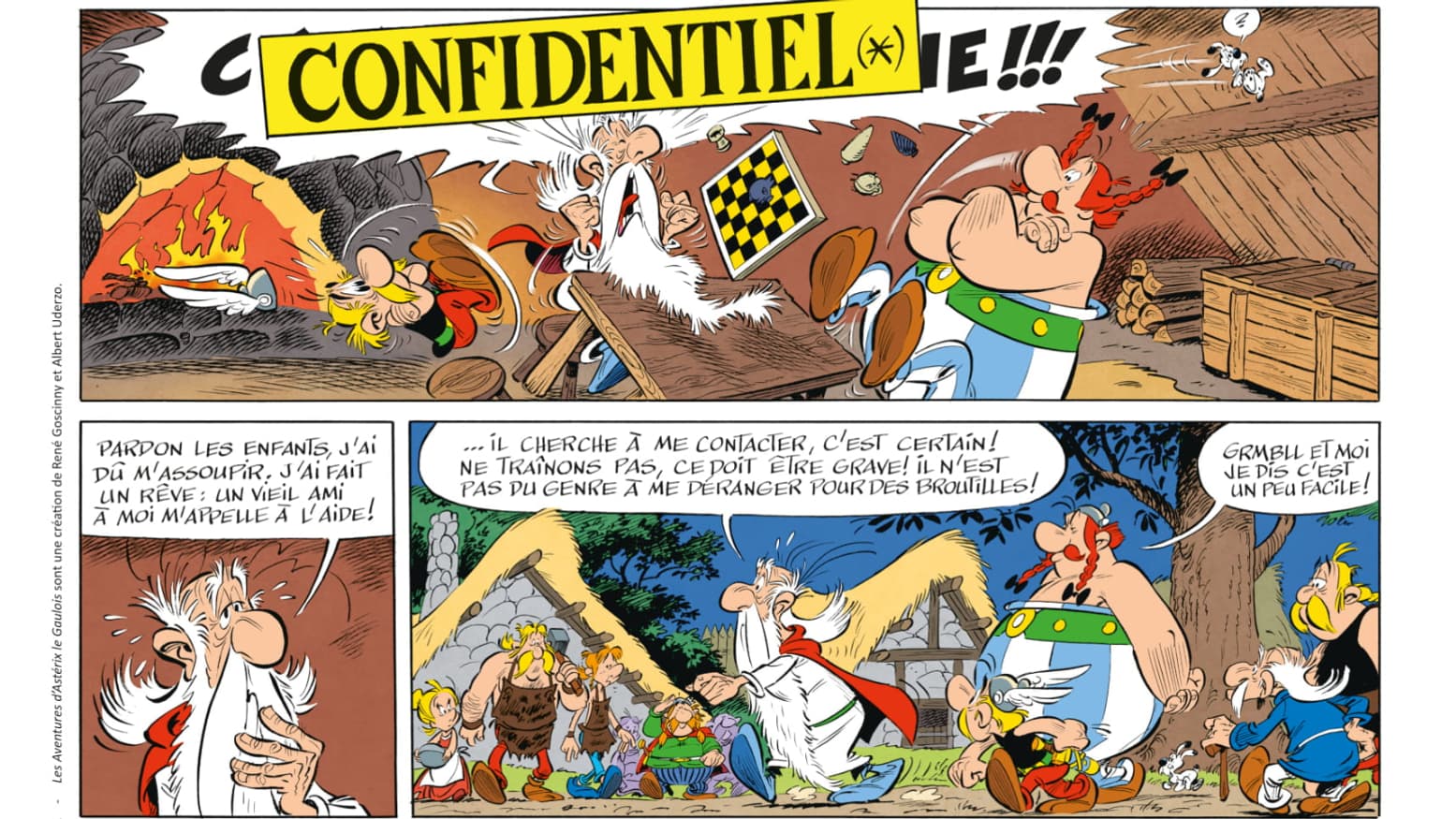 Bande annonce dessinée du nouvel album d'Astérix Bande annonce dessinée du nouvel album d'Astérix