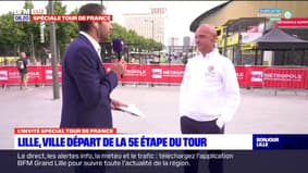 Lille: l'ancien coureur cycliste John Gadret revient sur la 4e étape du Tour de France