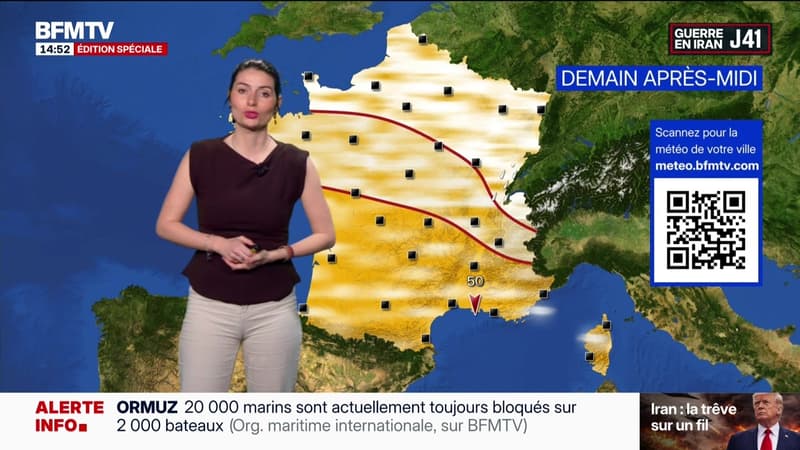 La météo pour ce vendredi 10 avril 2026