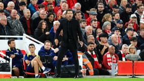 Diego Simeone face à Liverpool, le 17 septembre 2025.