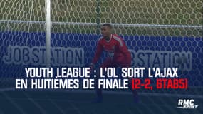 Youth League : L'OL sort l'Ajax en huitièmes de finale (2-2, 6tab5)