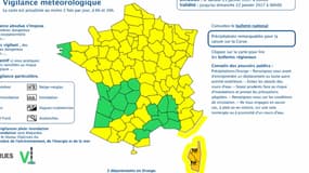 Nouvelle alerte orange en Corse pour pluie-inondation.