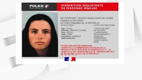 Une jeune fille de 14 ans est portée disparue depuis vendredi 29 novembre.