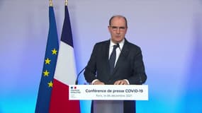 Jean Castex le 6 décembre 2021
