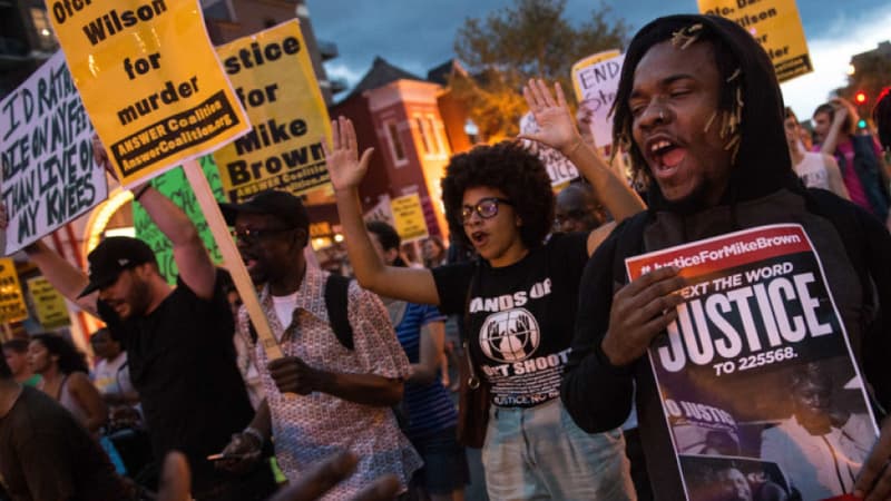 La mort de Michael Brown, en août à Ferguson, avait déjà suscité l'indignation aux Etats-Unis. 