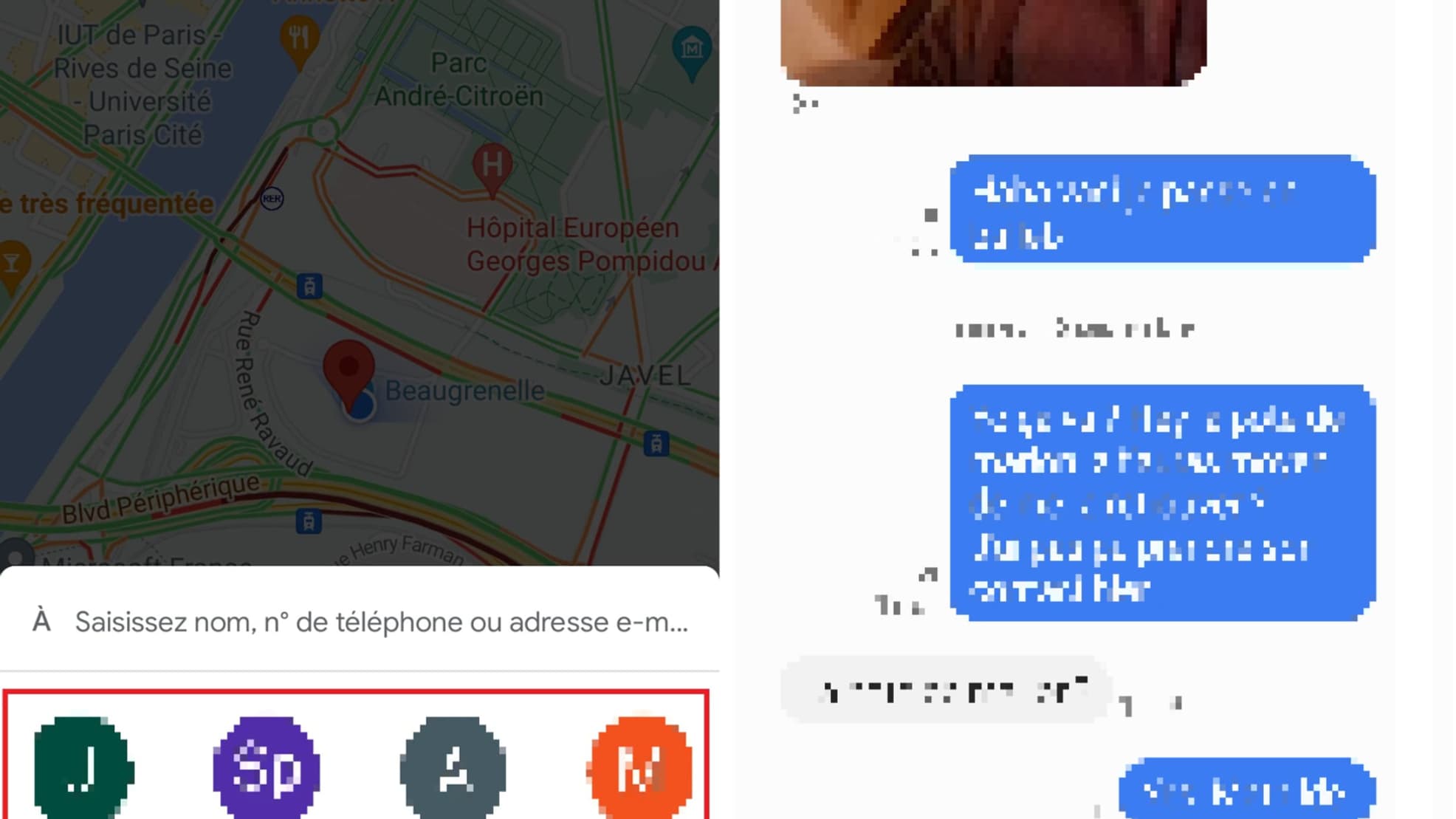 Partager votre localisation avec un proche sur Google Map 2