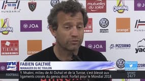 A Toulon, on n'aime pas du tout la pelouse synthétique ... vraiment pas du tout ! 
