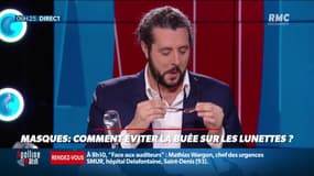 Masques: comment éviter la buée sur les lunettes?