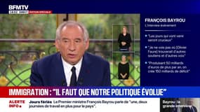 "Ce que propose le Parti socialiste c'est de laisser repartir la dépense", estime François Bayrou