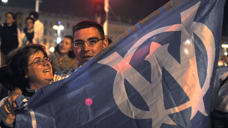 Des supporters de l'OM
