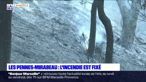 Bouches-du-Rhône: l'incendie aux Pennes-Mirabeau désormais fixé