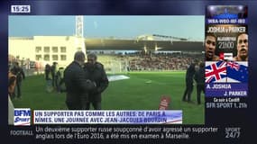 Ligue 2 : De Paris à Nîmes, une journée avec Jean-Jacques Bourdin, grand fan des Crocos