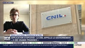 Marie-Laure Denis (CNIL): La CNIL appelle le gouvernement "à la grande prudence" concernant l'application StopCovid - 27/04