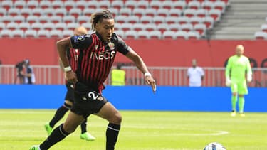 Alexis Beka Beka sous le maillot de l'OGC Nice