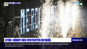 Lyon: début des festivités de Noël