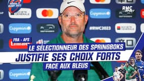 France - Afrique du Sud : Le sélectionneur des Springboks justifie ses choix forts