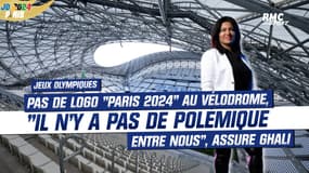Jeux Olympiques : pas de logo "Paris 2024" au Vélodrome, "il n’y a pas de polémique entre nous" assure Ghali