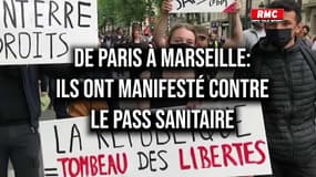 Manifestations contre le pass sanitaire :  "Je veux qu'on respecte la liberté de chacun" 