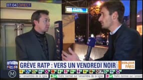 Grève à la RATP vendredi: "on conseille vraiment aux gens de ne pas aller dans le métro"