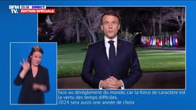 Élections européennes: "Nous aurons à faire le choix d'une Europe plus forte, plus souveraine, à la lumière de l'héritage de Jacques Delors", affirme Emmanuel Macron