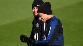 Neymar et Mbappé