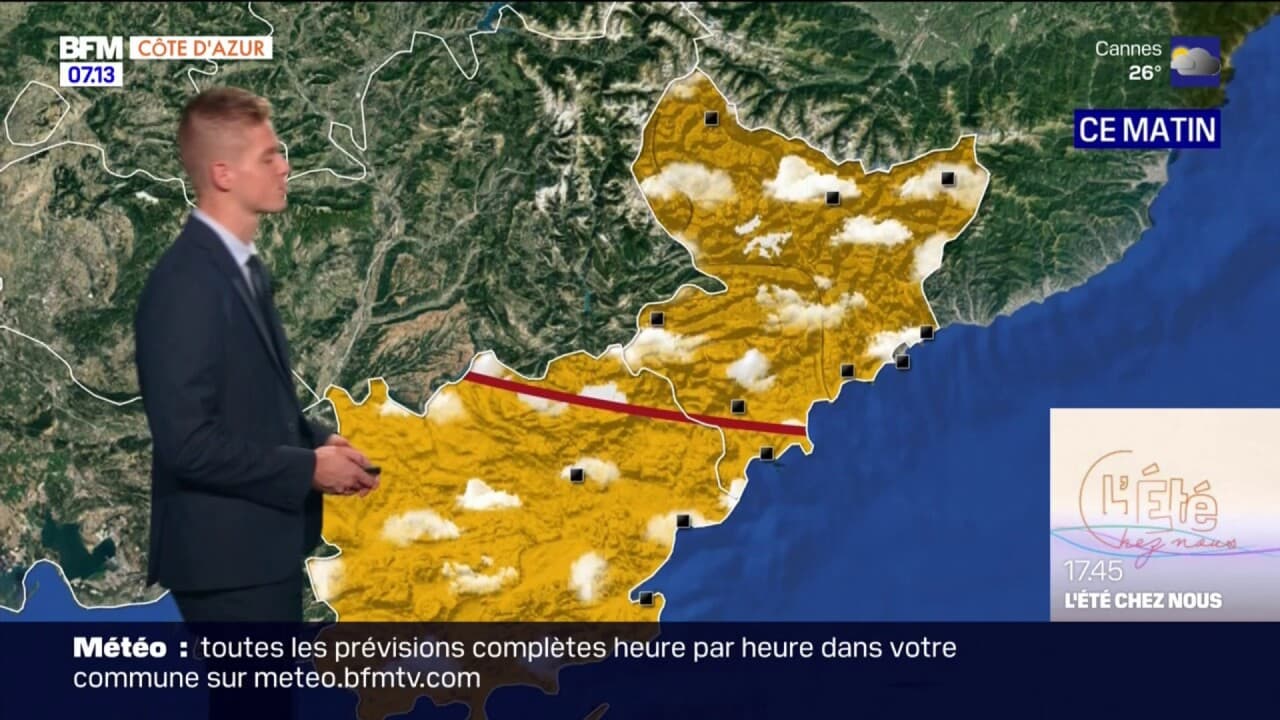 Météo Côte d’Azur une nouvelle journée chaude et ensoleillée malgré