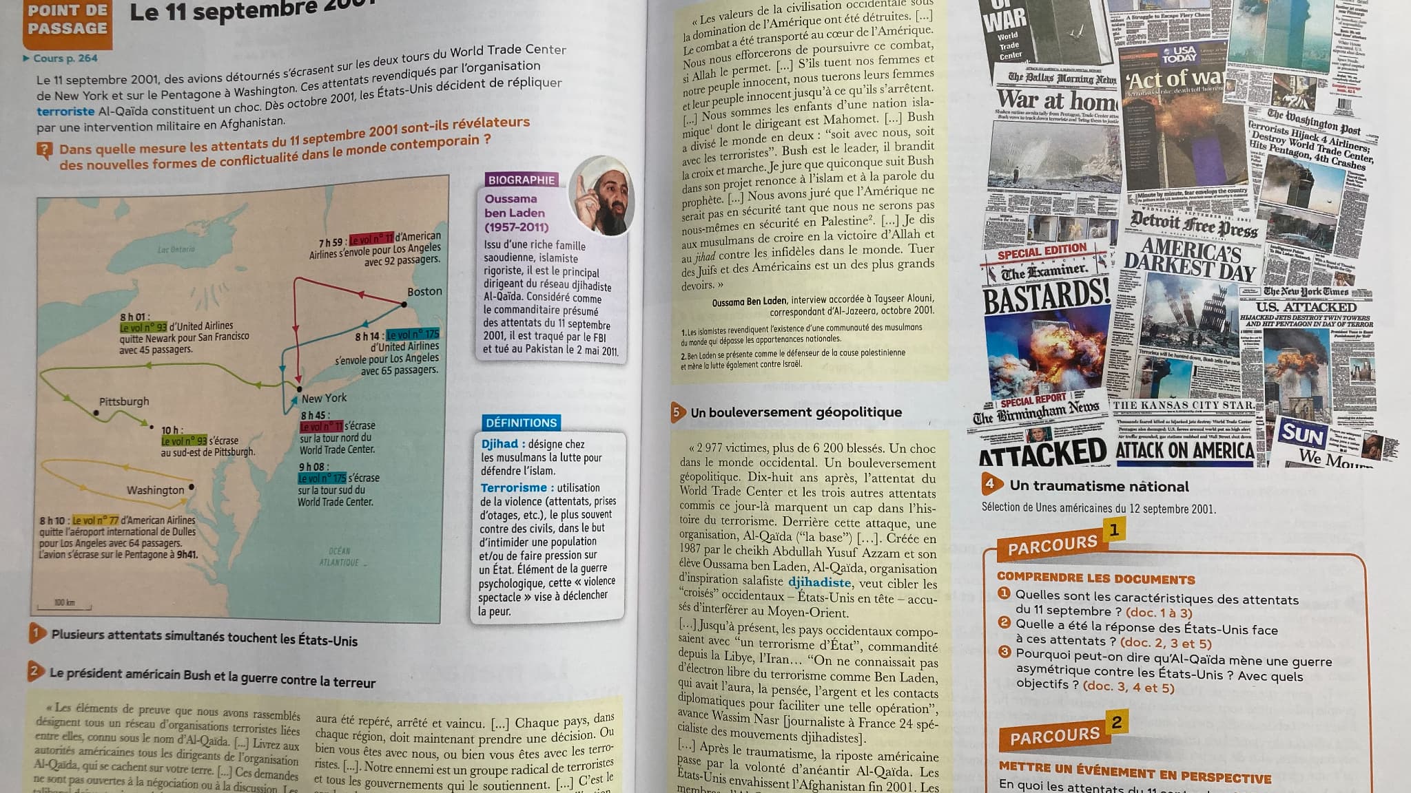 Le manuel d'histoire-géographie de terminale, Magnard