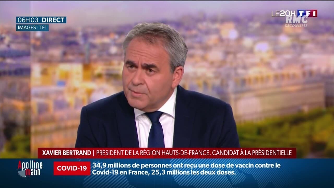 Xavier Bertrand « Je ne serai pas candidat à une primaire