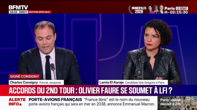 Accords LFI-PS: "Il va y avoir besoin de clarifier des positions", affirme Lamia El Aarage, première secrétaire du PS à Paris
