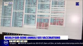 A Neuilly-sur-Seine, les rendez-vous pour les vaccinations contre le Covid-19 reportés