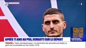 Après 11 ans au PSG, Verratti sur le départ