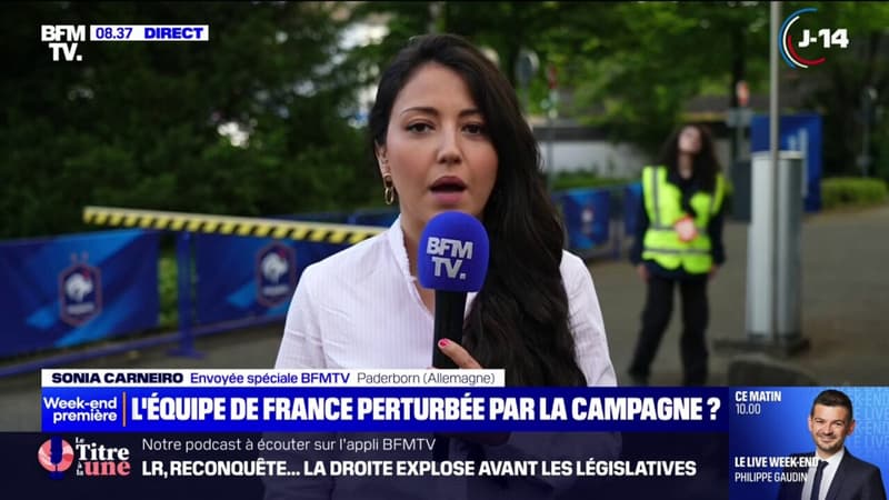 Législatives: l'équipe de France perturbée par la campagne