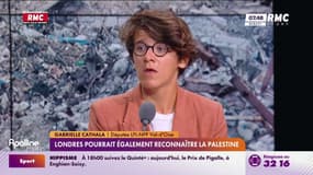 Israël/Gaza: "La France insoumise a toujours défendu la solution à deux États", dit Gabrielle Cathala, députée (LFI-NFP) du Val-d'Oise