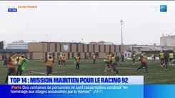 Top 14: le Racing 92 en quête du maintien