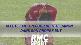 Alerte fail, un coup de tête canon... dans son propre but