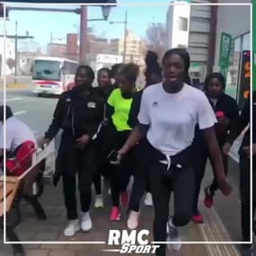 Mondial hand (F) : La danse des Sénégalaises dans les rues du Japon