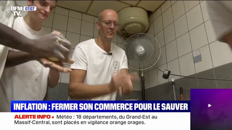 Inflation: fermer son commerce pour le sauver