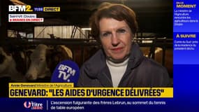 La ministre de l'Agriculture confirme le calendrier des aides financières pour les agriculteurs